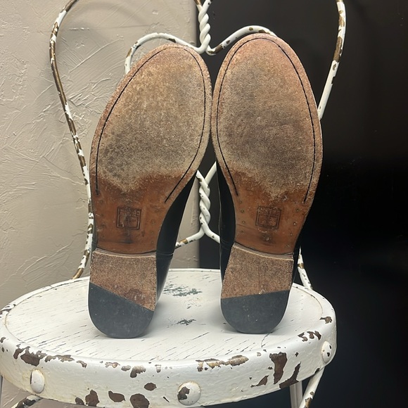 Frye #77167 Melissa Button Leather Women's Knee-High Riding Biker Boots 8.5 - Picture 2 of 3